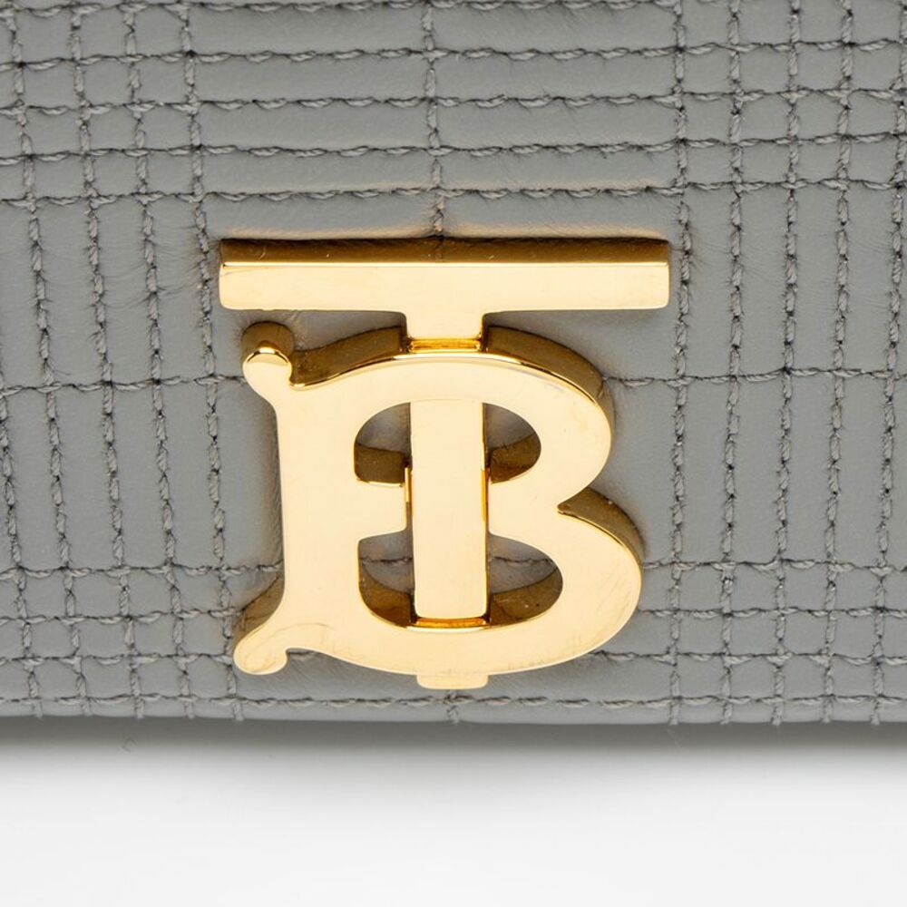 Burberry Quilted Lambskin TB Lola Chain Small Crossbody - Picture 9 of 12